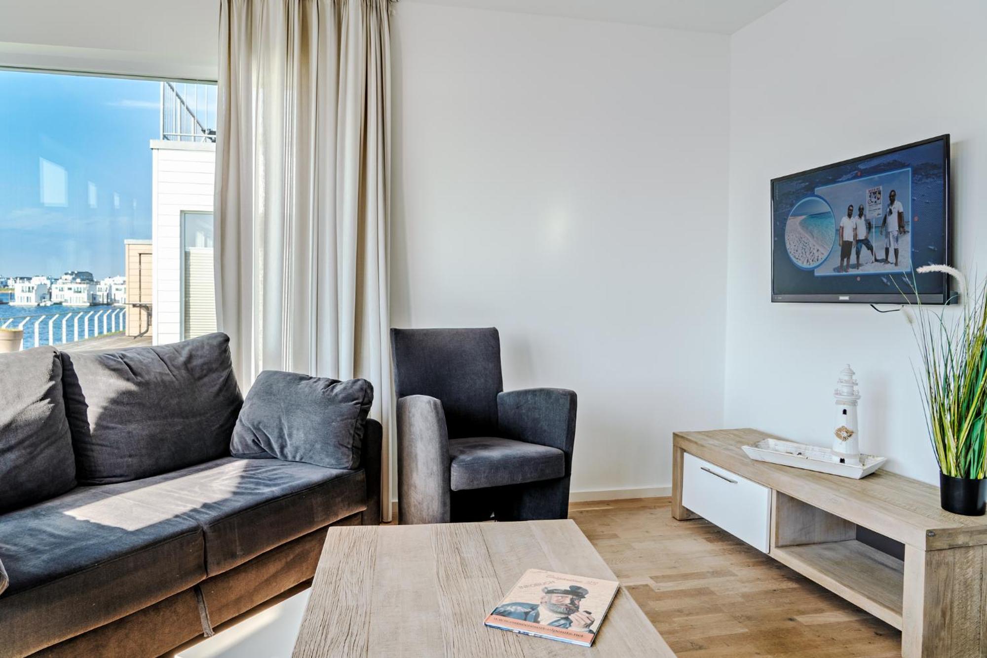 3-Zi-Fewo Brigantine 33 By Seeblick Ferien Oro, Wasserblick,Sauna Olpenitz Eksteriør bilde